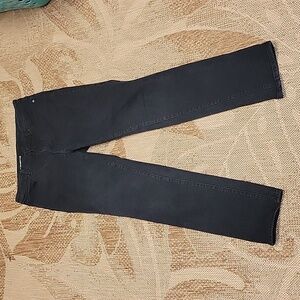 Talbots flawless high waist straight leg black jeans size 6